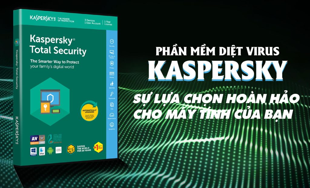 Phần Mềm Diệt Virus - kaspersky