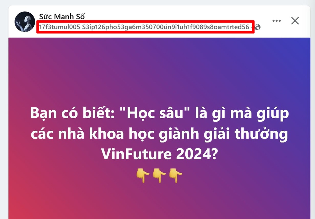 Facebook xuất hiện lỗi lạ tại Việt Nam - 1