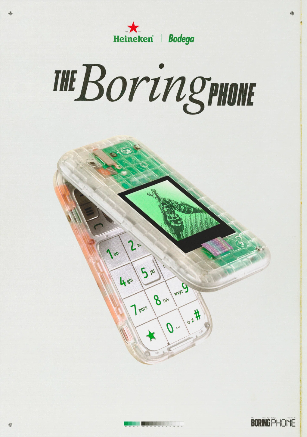 Màn hợp tác giữa Heineken và Bodega tạo nên thiết bị The Boring Phone - 1