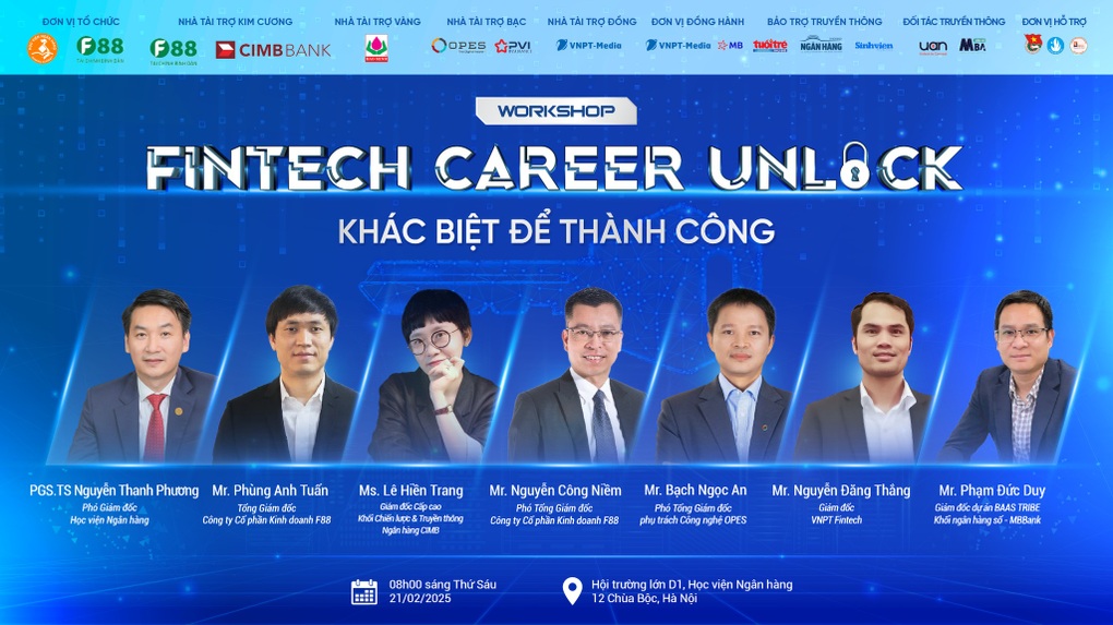 Fintech Career Unlock - sự kiện cho người trẻ đam mê công nghệ tài chính - 1