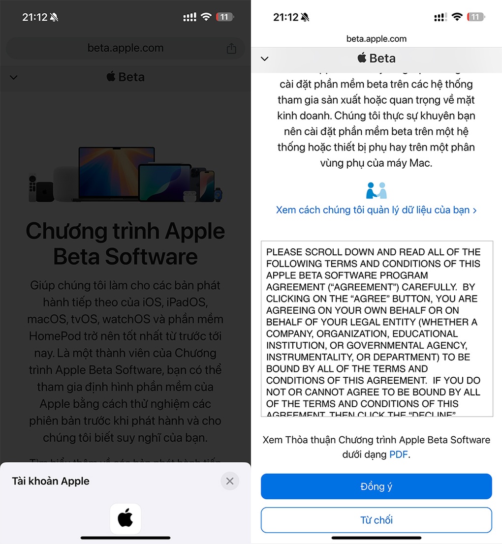 Hướng dẫn cập nhật iOS 18.4 Beta để sử dụng Siri tiếng Việt - 1