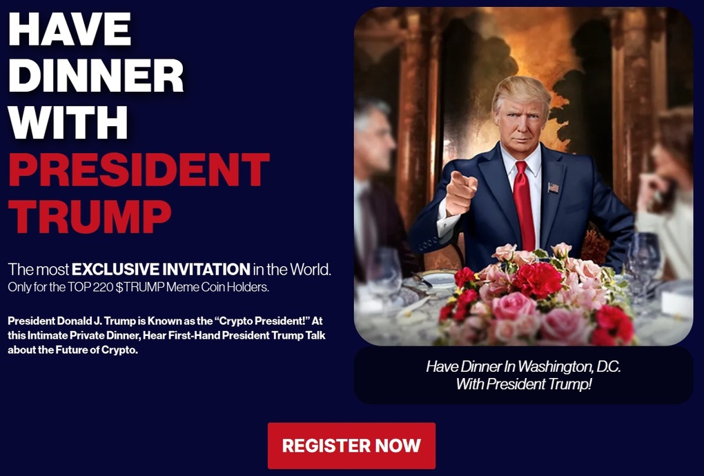 Tiền số trò đùa của Tổng thống Trump bất ngờ tăng mạnh - 1